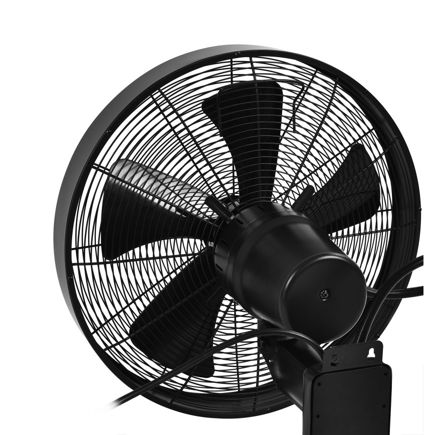 ZEVENTI - Ανεμιστήρας τοίχου FREEZE 50W/230V διάμετρος 40 cm μαύρο + τηλεχειριστήριο