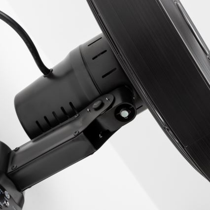 ZEVENTI - Ανεμιστήρας τοίχου FREEZE 50W/230V διάμετρος 40 cm μαύρο + τηλεχειριστήριο