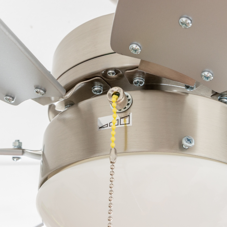 ZEVENTI - Οροφής ανεμιστήρας FAMARA 1xE14/60W/230V γκρι