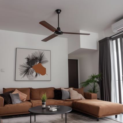 ZEVENTI - Οροφής ανεμιστήρας TOFINO καφέ