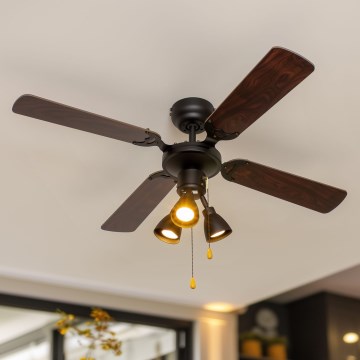 ZEVENTI - Οροφής ανεμιστήρας ZURRIOLA 3xGU10/50W/230V