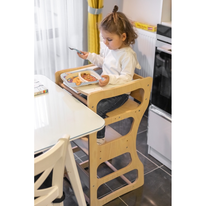 Εκπαιδευτικός πύργος TWINN 83x45 cm καφέ