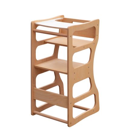 Εκπαιδευτικός πύργος TWINN 83x45 cm καφέ