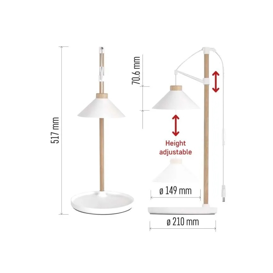 Εσωτερική LED λάμπα για καλλιέργεια φυτών GROW LED/7W/5V