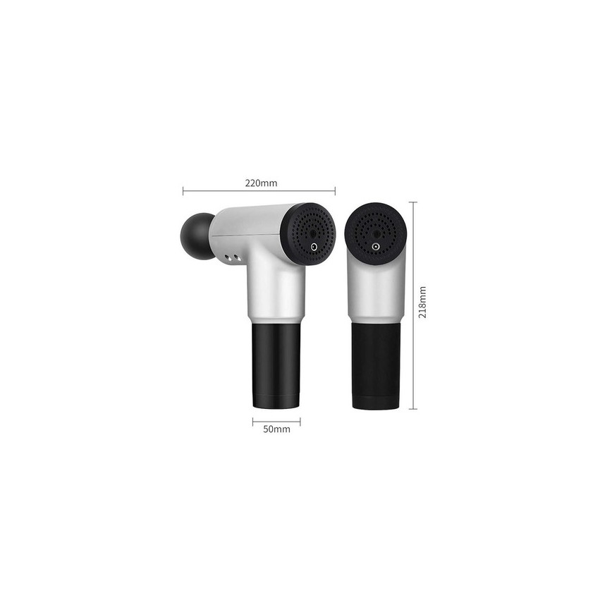 Επαναφορτιζόμενο πιστόλι μασάζ 20W/8,4V 1500 mAh