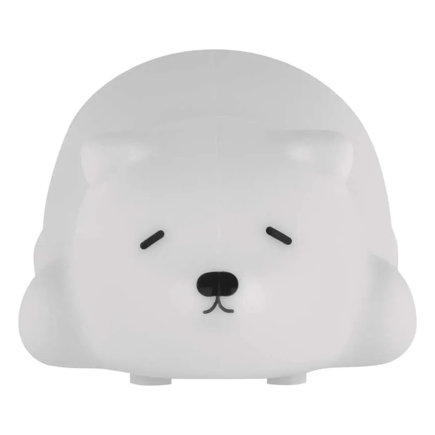 LED RGB επαναφορτιζόμενο νυχτερινό φωτάκι αφής LED/3,7V 1200 mAh αρκουδάκι