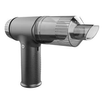 Επαναφορτιζόμενο χειροκίνητο σκουπάκι 2 σε 1 90W/6000 mAh γκρι/μαύρο