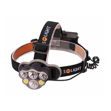 Επαναφορτιζόμενος φακός κεφαλής LED LED/USB 2200mAh IP44