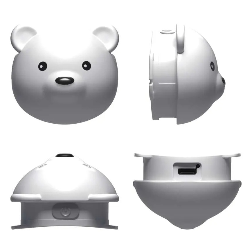 Επαναφορτιζόμενος φακός κεφαλής LED/USB 500 mAh αρκούδα