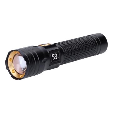 Επαναφορτιζόμενος φακός LED/3,7V 1200 mAh