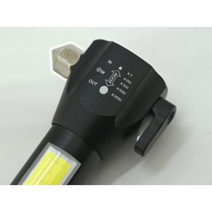 Επαναφορτιζόμενος φακός LED/3W/5V 200 lm 1200 mAh