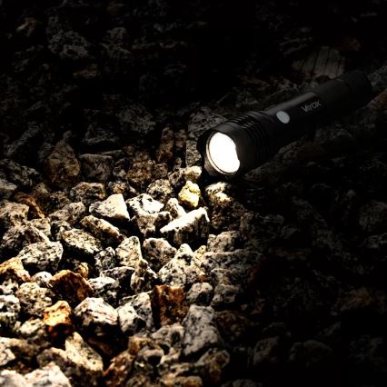 Επαναφορτιζόμενος φακός LED LED/10W/5V IPX4 800 γυαλιστερό 1200 mAh