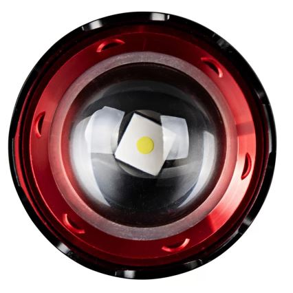 LED Dimming επαναφορτιζόμενο φακός με λειτουργία power bank LED/30W/5V IPX5 1060 γυαλιστερό 5000 mAh