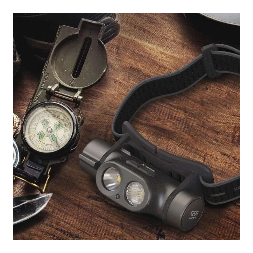 Επαναφορτιζόμενος φακός LED ντιμαριζόμενος GP XPLOR PHR19 LED/1x18650/5V IPX8