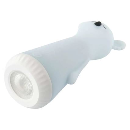 Επαναφορτιζόμενος παιδικός φακός LED με ρύθμιση φωτεινότητας και νυχτερινό φως 2 σε 1 LED/3,7V 1200 mAh