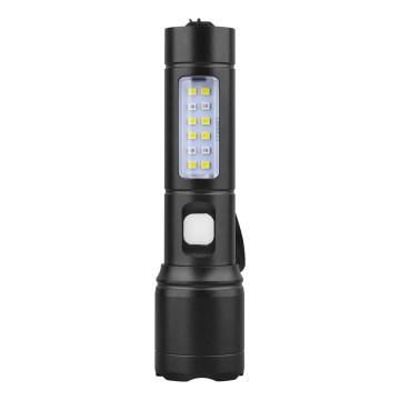 Επαναφορτιζόμενος ρυθμιζόμενος φακός LED 5W/5V 400 lm 1200 mAh