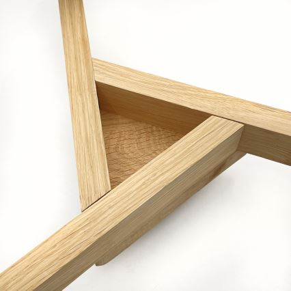 Επιφανειακό φωτιστικό οροφής ANTONIO 3xG9/5W/230V δρυς/λευκό