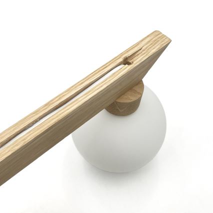 Επιφανειακό φωτιστικό οροφής ANTONIO 3xG9/5W/230V δρυς/λευκό