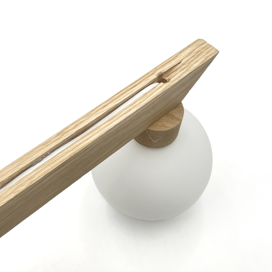 Επιφανειακό φωτιστικό οροφής ANTONIO 3xG9/5W/230V δρυς/λευκό