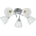 Επιφανειακό φωτιστικό οροφής CLARA 5xE27/15W/230V γυαλιστερό χρώμιο