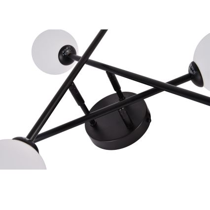 Επιφανειακό φωτιστικό οροφής DORADO 6xG9/28W/230V μαύρο