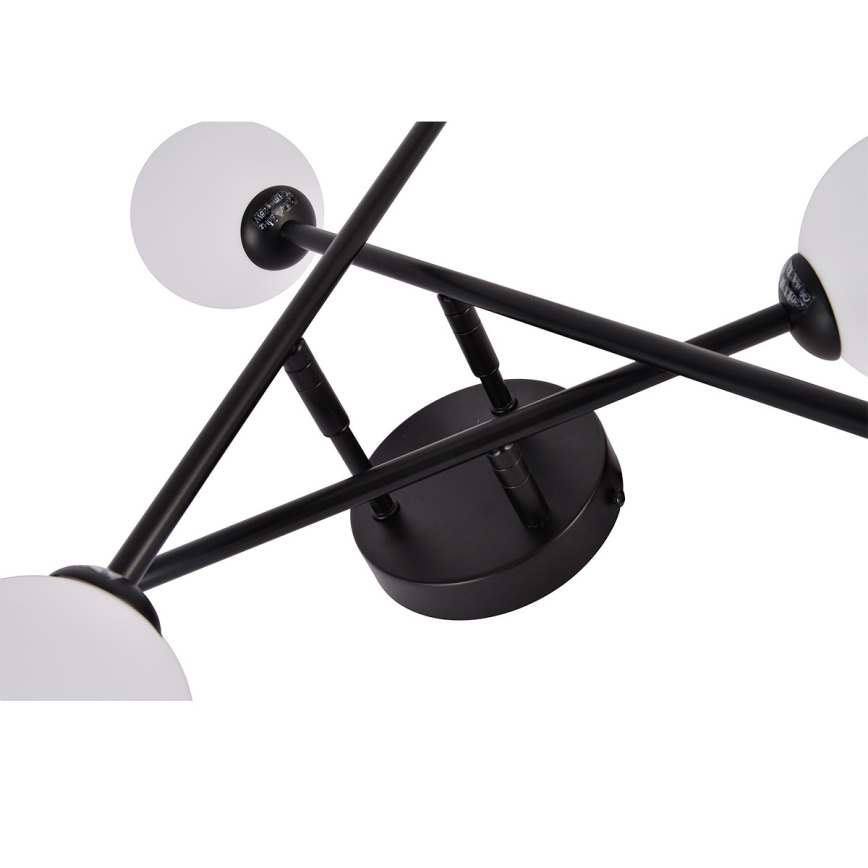 Επιφανειακό φωτιστικό οροφής DORADO 6xG9/28W/230V μαύρο