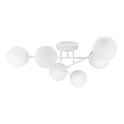 Επιφανειακό φωτιστικό οροφής MALENA 6xE14/5W/230V λευκό