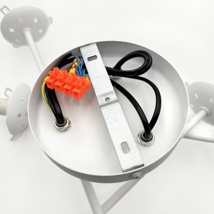 Επιφανειακό φωτιστικό οροφής MALENA 6xE14/5W/230V λευκό