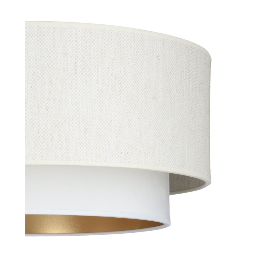 Επιφανειακό φωτιστικό οροφής NATIA 1xE27/60W/230V Ø 45 εκ. λευκό