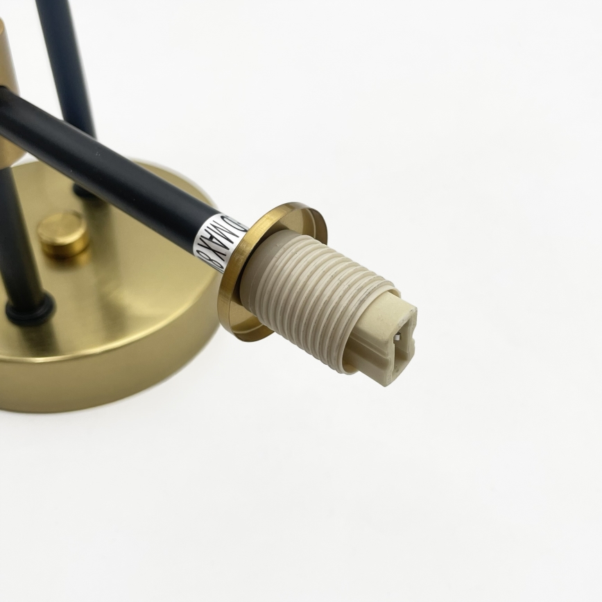 Επιφανειακό φωτιστικό οροφής TESSA 4xG9/8W/230V μπρούτζινο/καπνιστό μαύρο