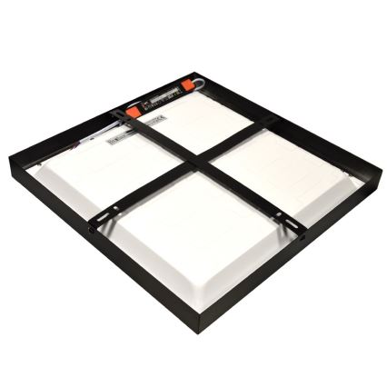 Επιφανειακό LED πάνελ CHRIS LED/20W/230V 4000K 40x40 cm μαύρο