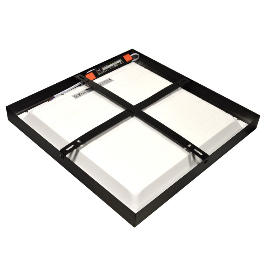 Επιφανειακό LED πάνελ CHRIS LED/20W/230V 4000K 40x40 cm μαύρο