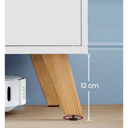 Έπιπλο τηλεόρασης BASTOR σε λευκό