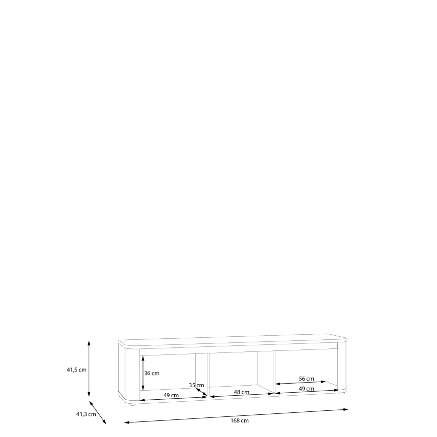 Έπιπλο τηλεόρασης INAR σε μπεζ