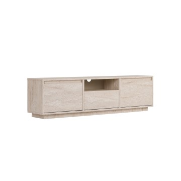Έπιπλο τηλεόρασης KREDE 160x30 cm μπεζ