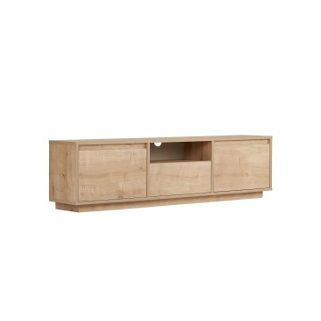 Έπιπλο τηλεόρασης KREDE 160×30 εκ., δρυς