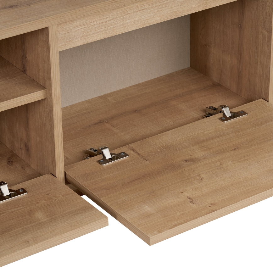 Έπιπλο τηλεόρασης KREDE 160×30 εκ., δρυς