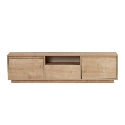 Έπιπλο τηλεόρασης KREDE 160×30 εκ., δρυς