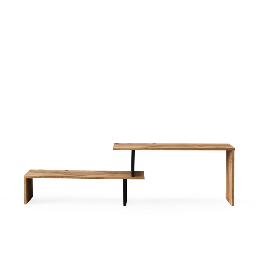 Έπιπλο τηλεόρασης OVIT 44x153 cm καφέ/μαύρο