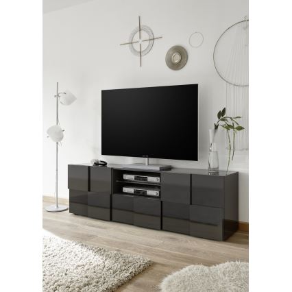 Έπιπλο τηλεόρασης SERIAN σε ανθρακί