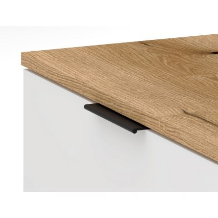 Έπιπλο εισόδου KLEO καφέ/λευκό