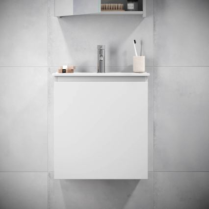 Έπιπλο μπάνιου με νιπτήρα KENWOOD 51x55x41 εκ. λευκό