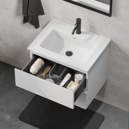 Έπιπλο μπάνιου με νιπτήρα KENWOOD 61x52x47 cm σε λευκό