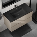 Έπιπλο μπάνιου με νιπτήρα KENWOOD 91 cm Marakesh/μαύρο