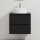 Έπιπλο μπάνιου με νιπτήρα TRONDHEIM/VIKEDAL 60x57x46 cm μαύρο/λευκό