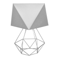 Επιτραπέζια λάμπα ADAMANT SMALL 1xE27/15W/230V γκρι