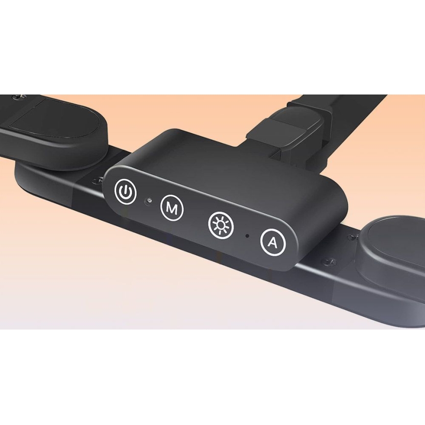 LED Dimming αφής εύκαμπτο Επιτραπέζιο φωτιστικό POINTIQ LED/24W/230V 3000-6500K CRI 92 μαύρο