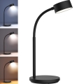 Επιτραπέζια λάμπα αφής dimming LED LED/4,5W/5V 3000/4000/6500K μαύρο