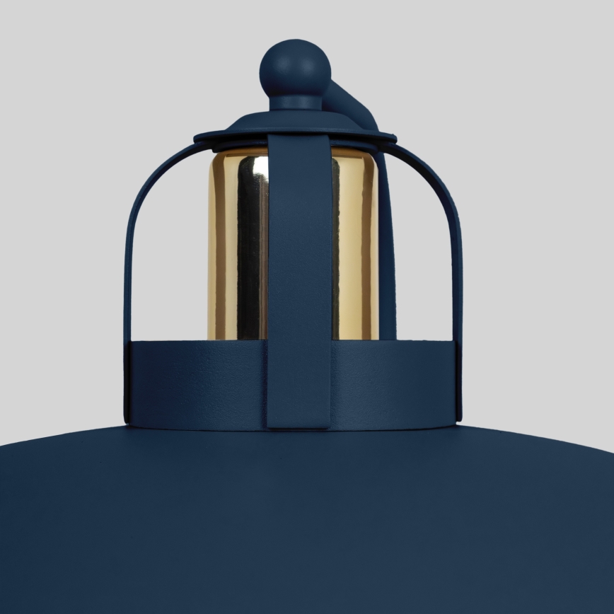 Επιτραπέζια λάμπα FELIX 1xE27/60W/230V μπλε