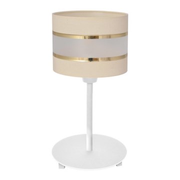 Επιτραπέζια λάμπα HELEN 1xE27/15W/230V κρεμ